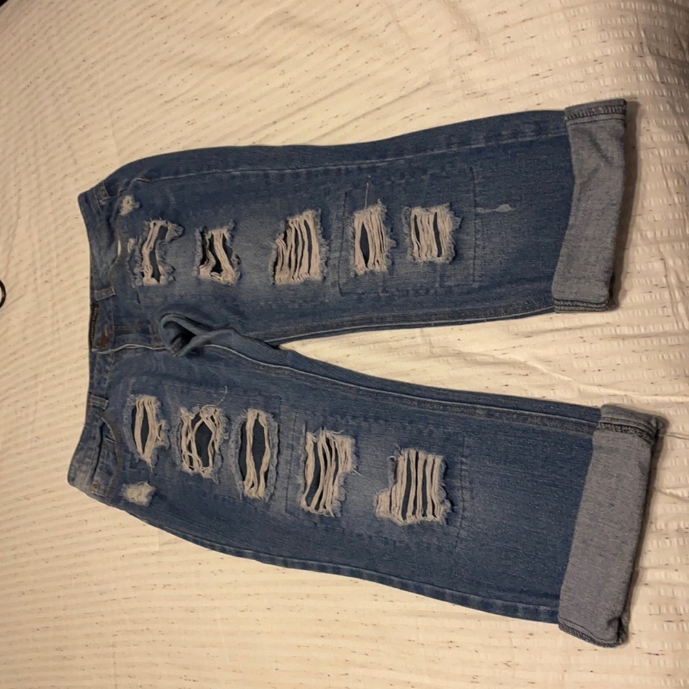 Distressed Jeans